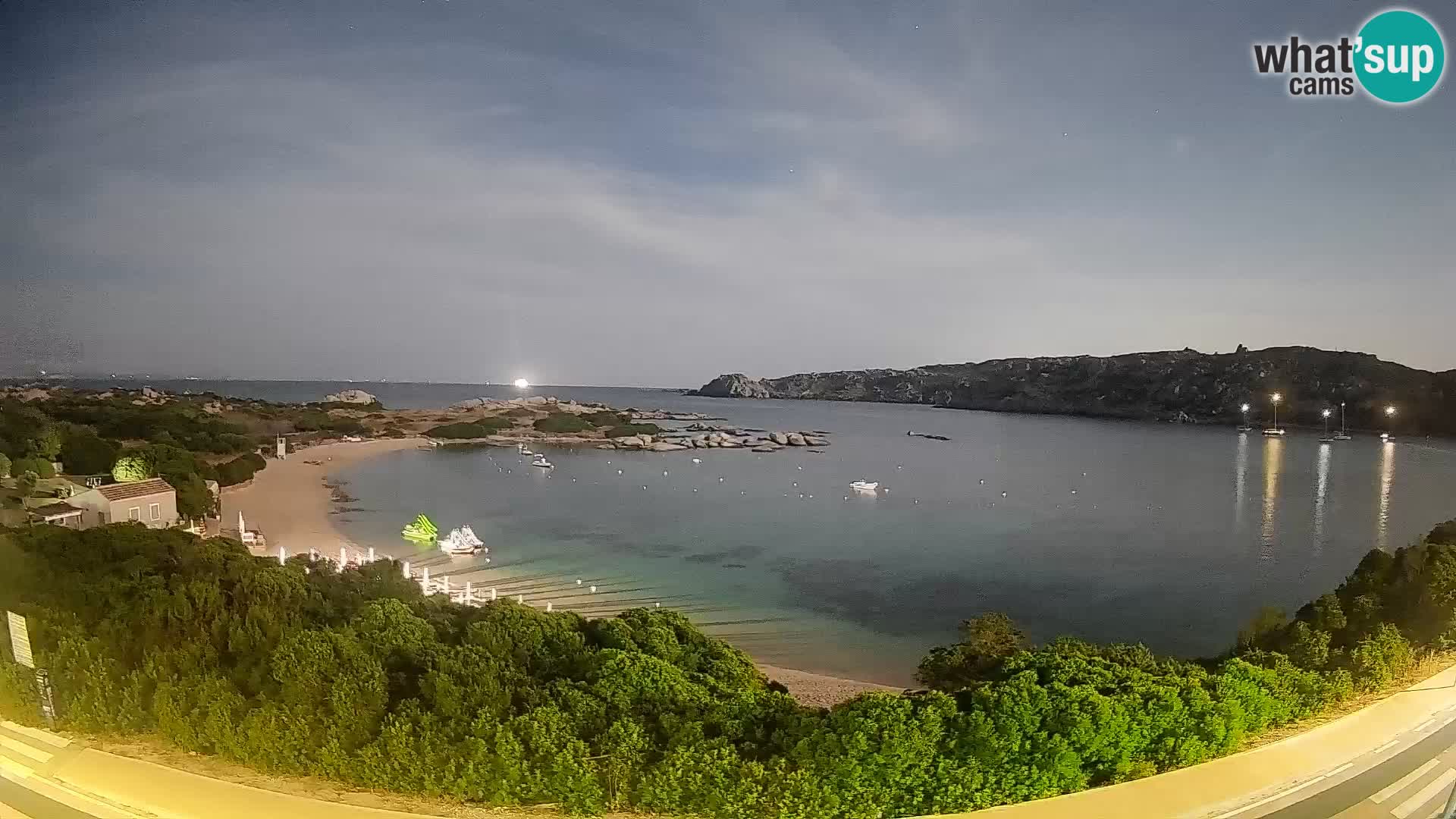 Webcam Rena di Levante – Live View from Capo Testa