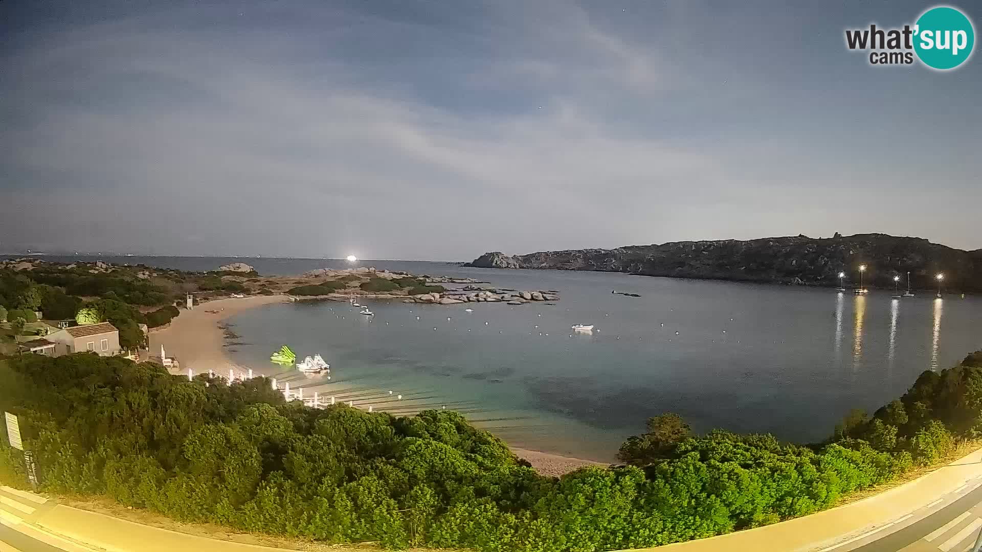 Spletna kamera Rena di Levante – Pogled v živo na Capo Testa