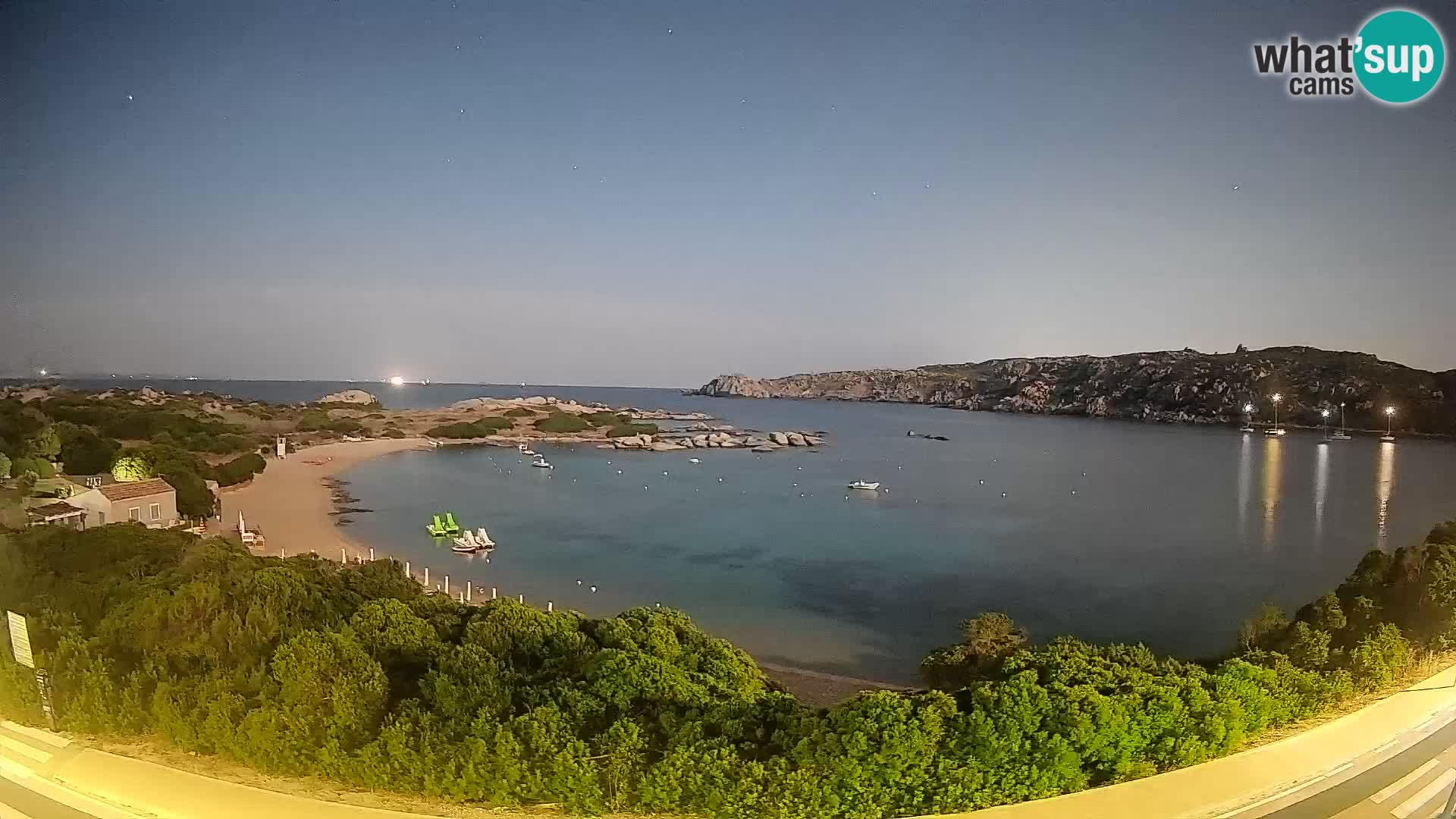 Webcam Rena di Levante – Live View from Capo Testa