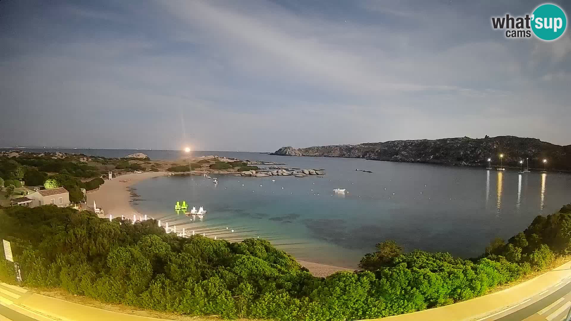 Webcam Rena di Levante – Live View from Capo Testa