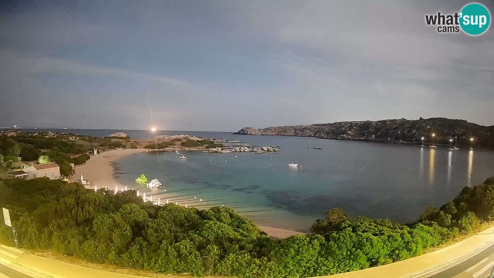Webcam Rena di Levante – Live View from Capo Testa