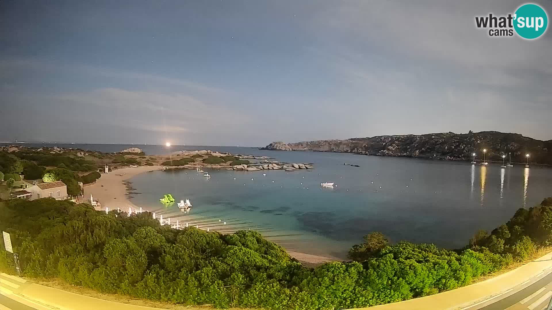 Web kamera Rena di Levante – Pogled uživo s Capo Testa