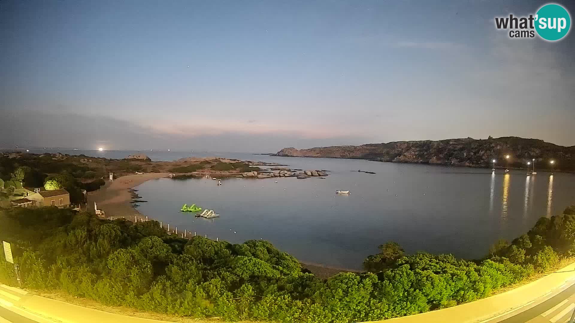 Webcam Rena di Levante – Live View from Capo Testa