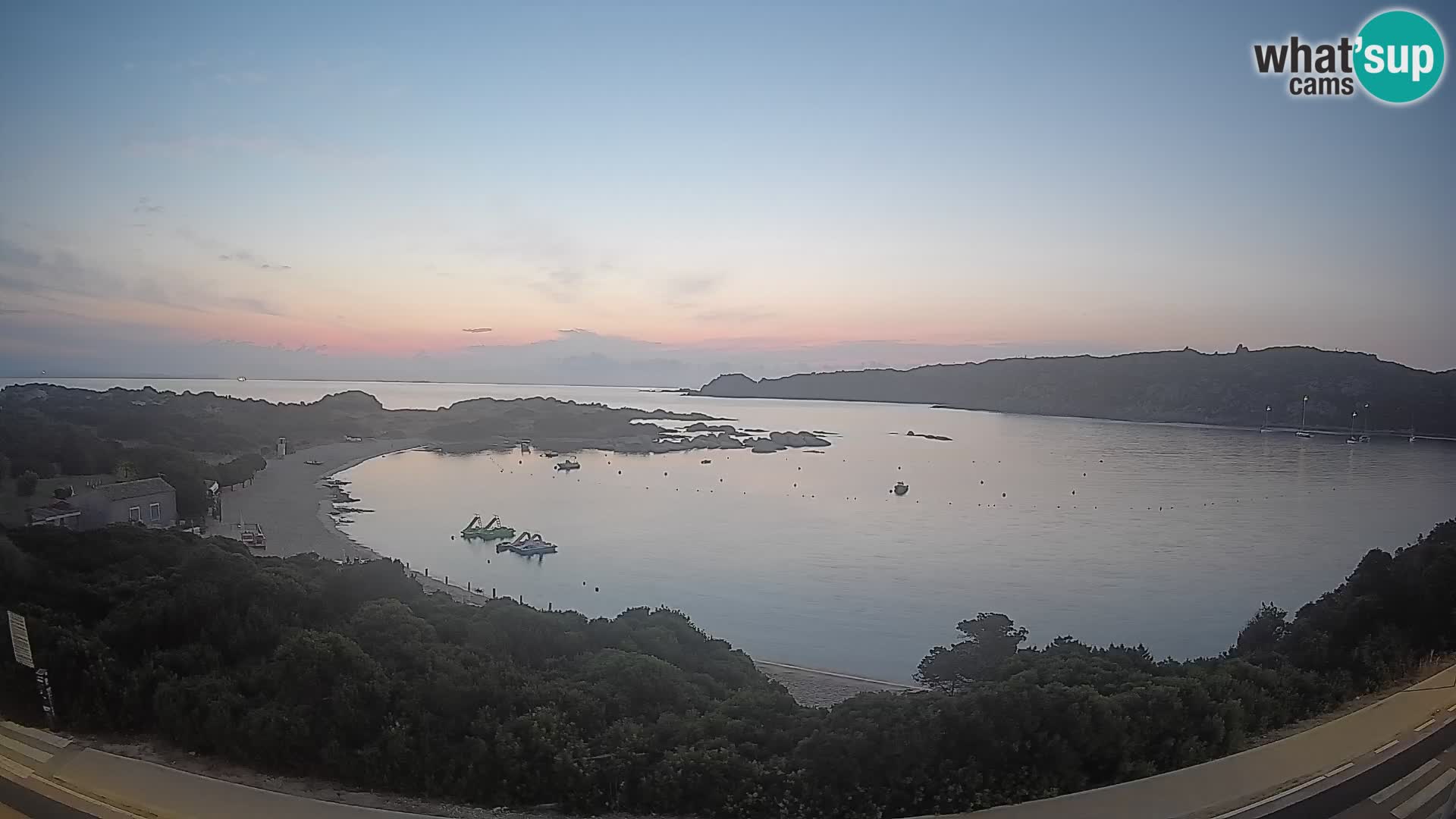 Webcam Rena di Levante – Live View from Capo Testa