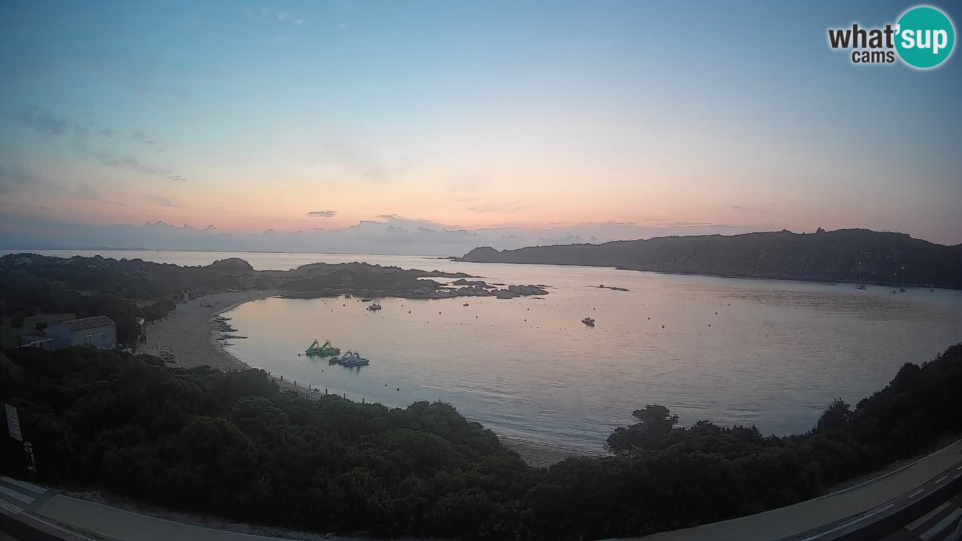 Webcam Rena di Levante – Live View from Capo Testa