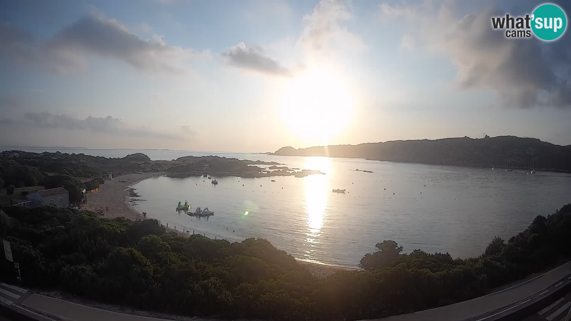 Webcam Rena di Levante – Live View from Capo Testa