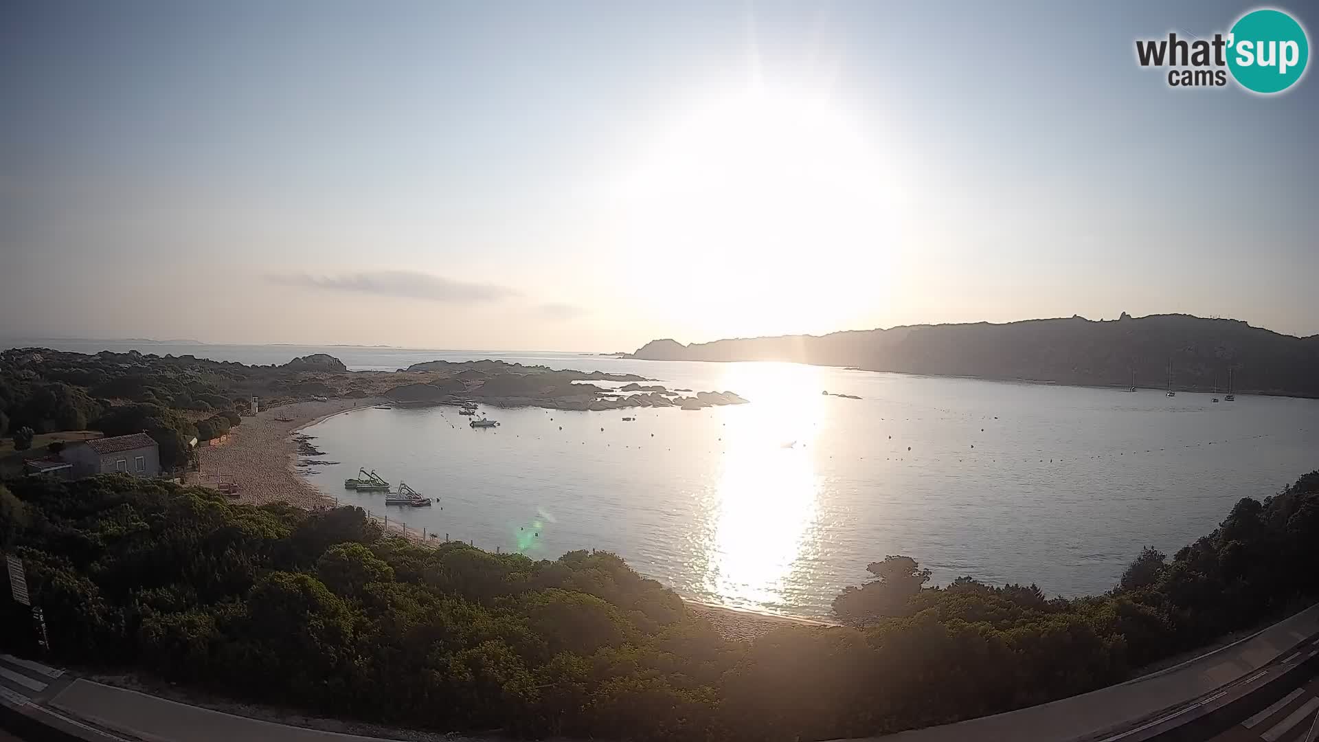 Webcam Rena di Levante – Live View from Capo Testa