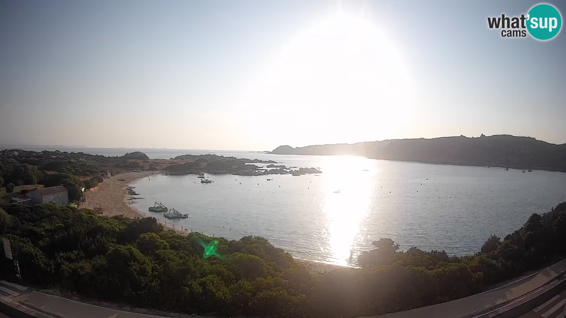 Webcam Rena di Levante – Live View from Capo Testa