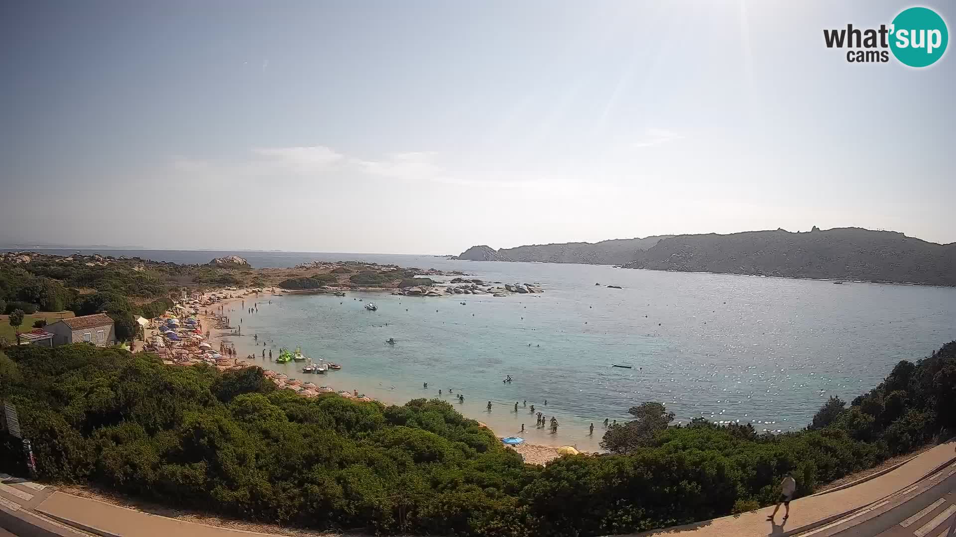 Webcam Rena di Levante – Live View from Capo Testa
