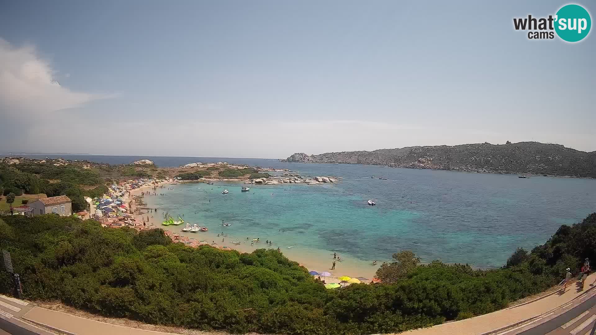 Webcam Rena di Levante – Vue en direct depuis Capo Testa