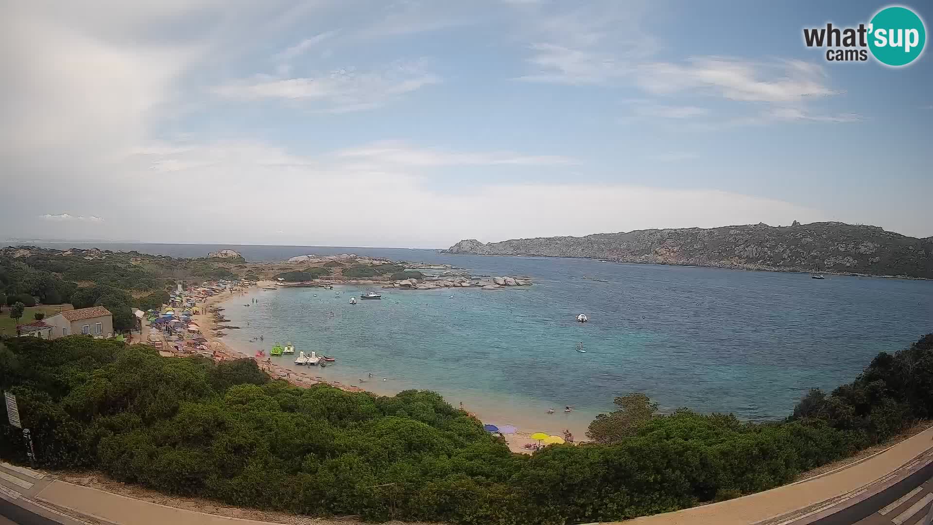 Webcam Rena di Levante – Live View from Capo Testa