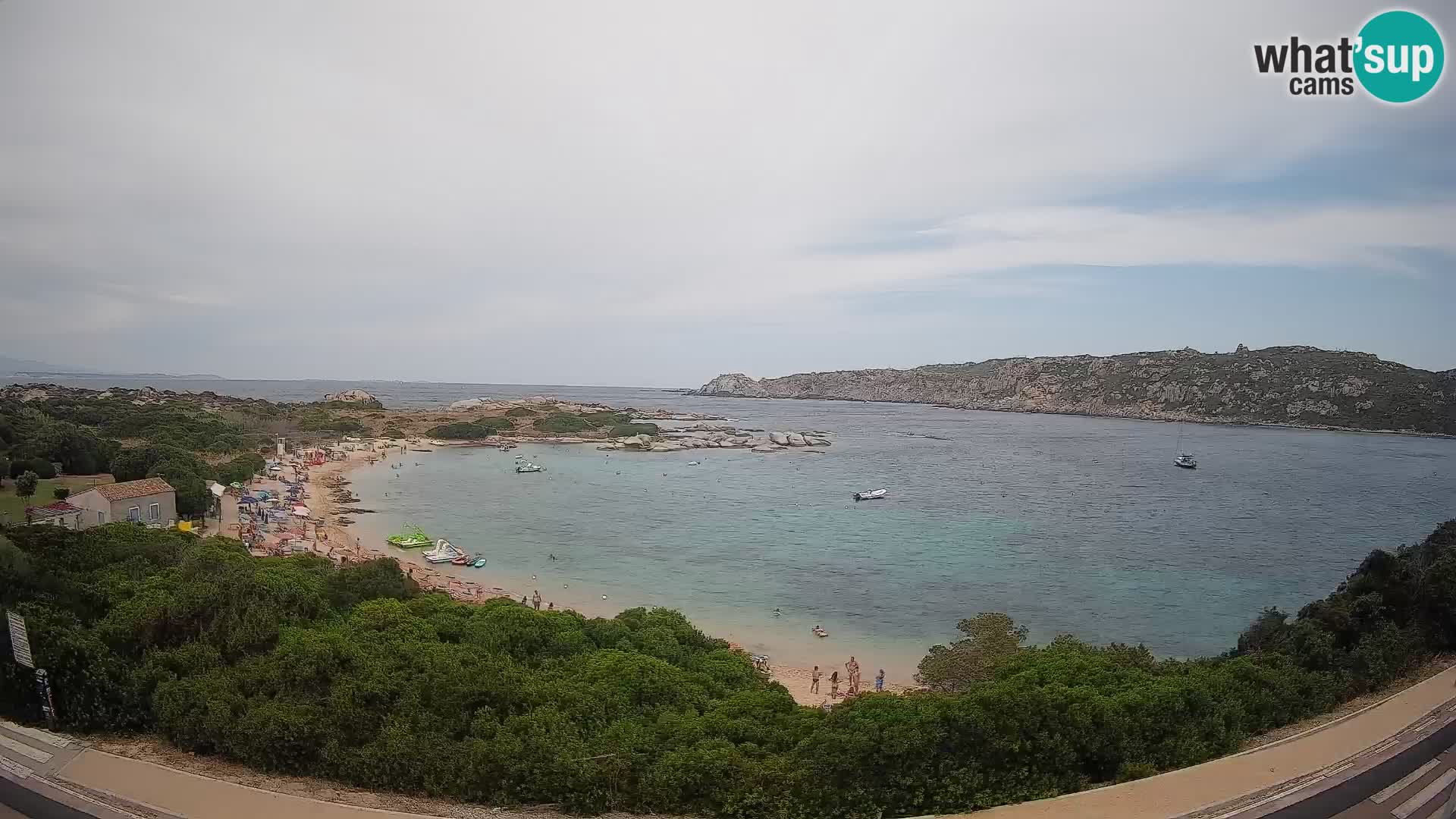 Webcam Rena di Levante – Vue en direct depuis Capo Testa