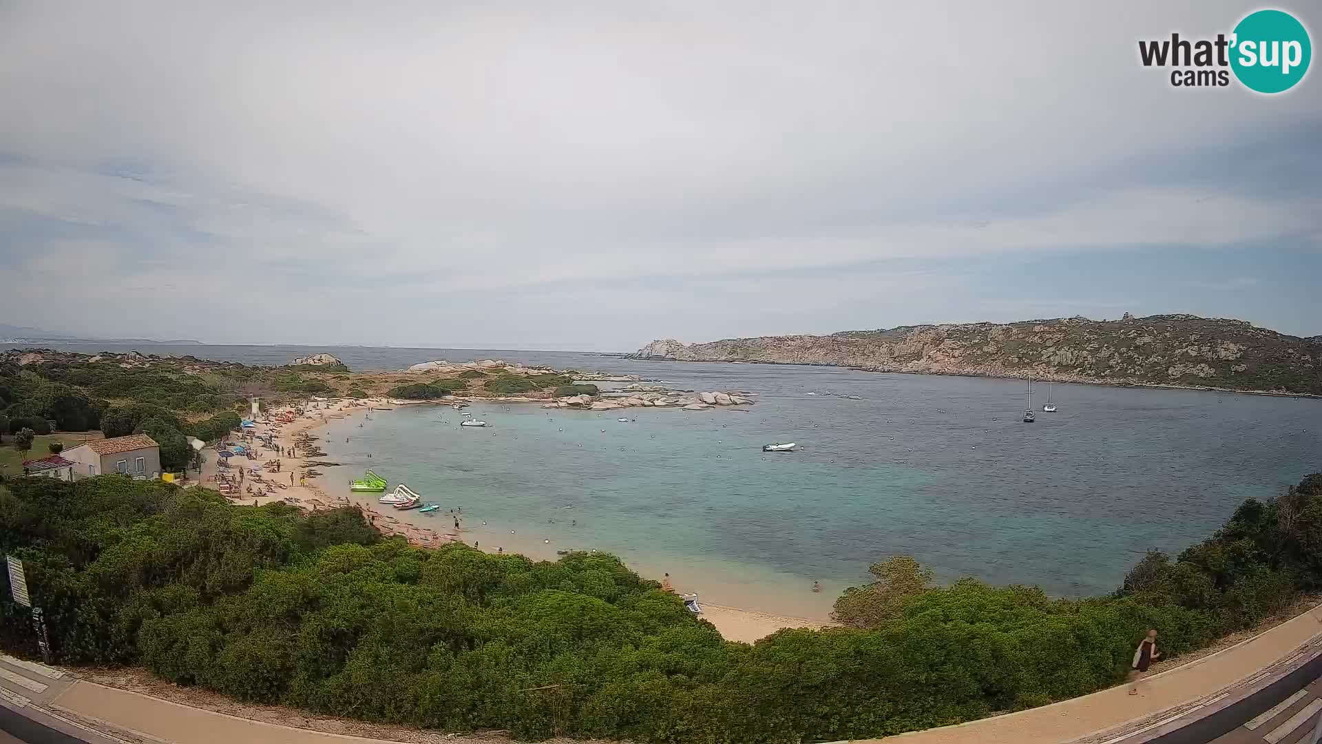 Webcam Rena di Levante – Live View from Capo Testa