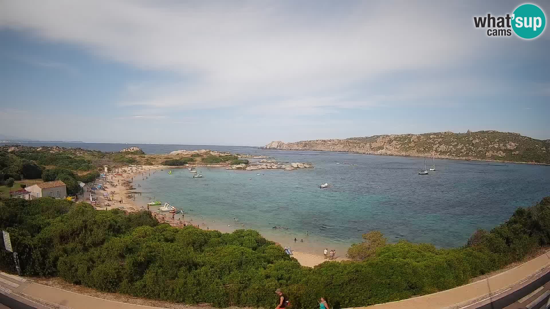 Webcam Rena di Levante – Live View from Capo Testa