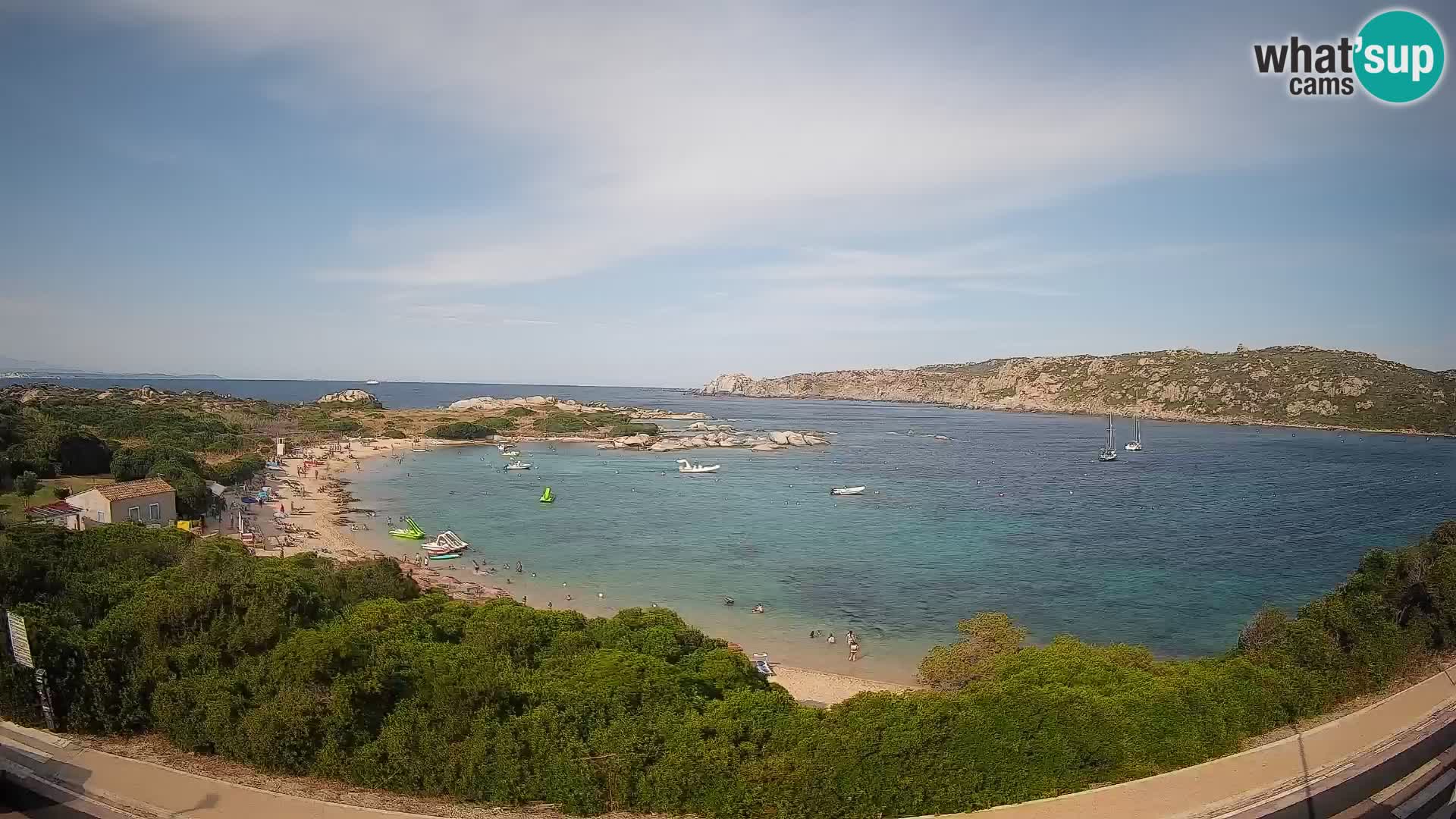 Spletna kamera Rena di Levante – Pogled v živo na Capo Testa