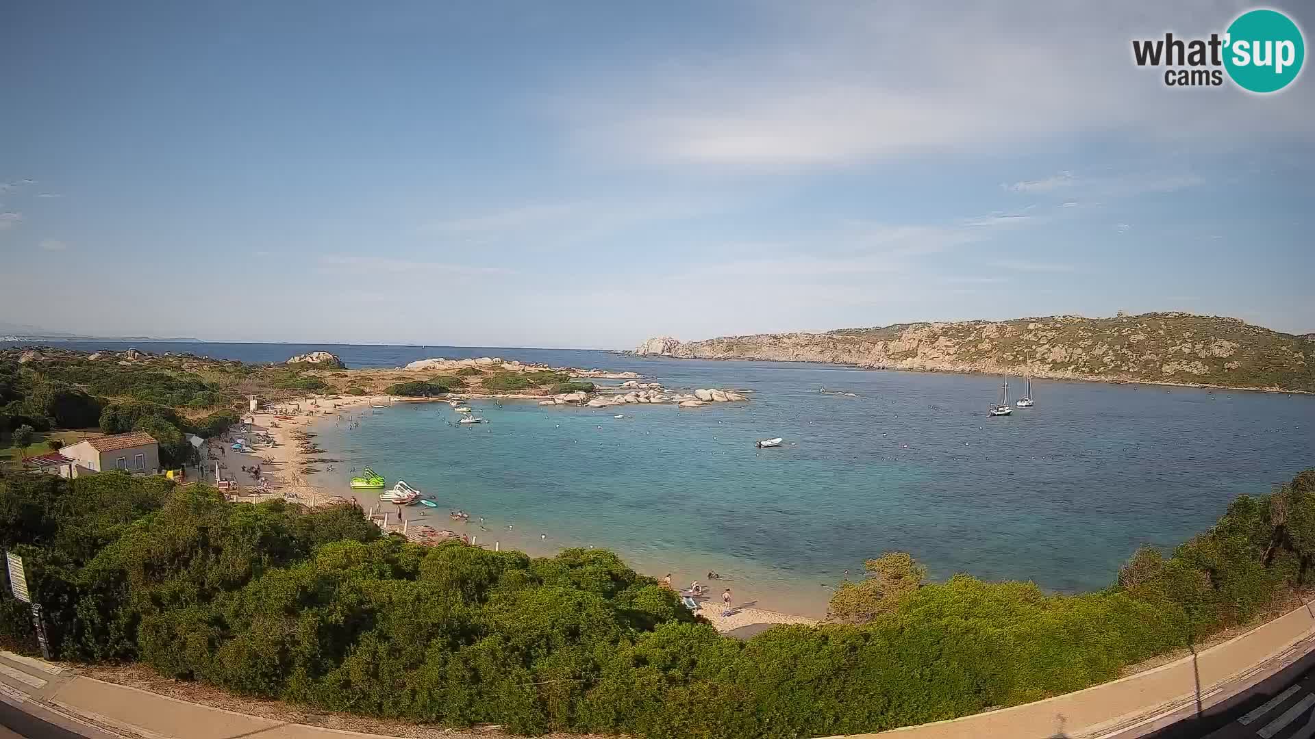 Webcam Rena di Levante – Vue en direct depuis Capo Testa