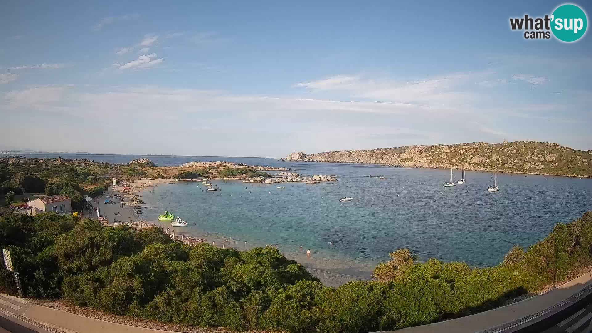 Webcam Rena di Levante – Vue en direct depuis Capo Testa
