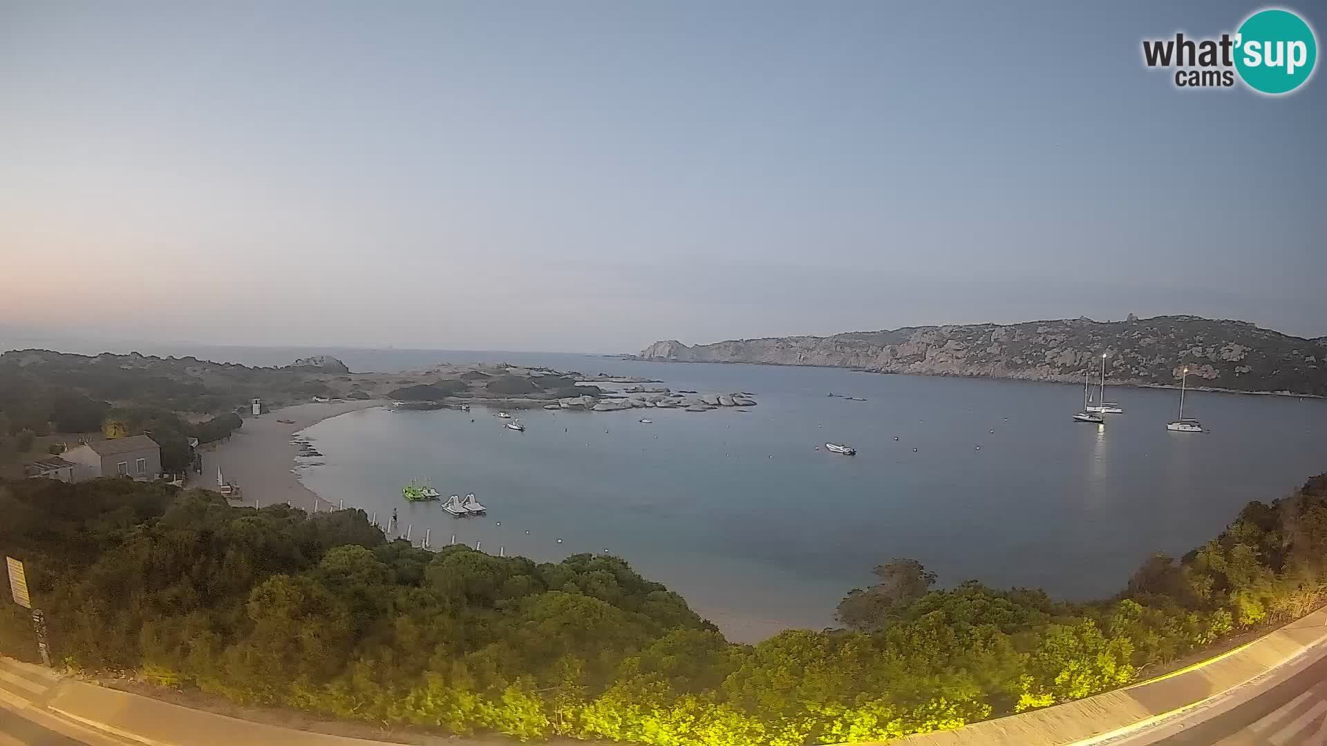 Spletna kamera Rena di Levante – Pogled v živo na Capo Testa