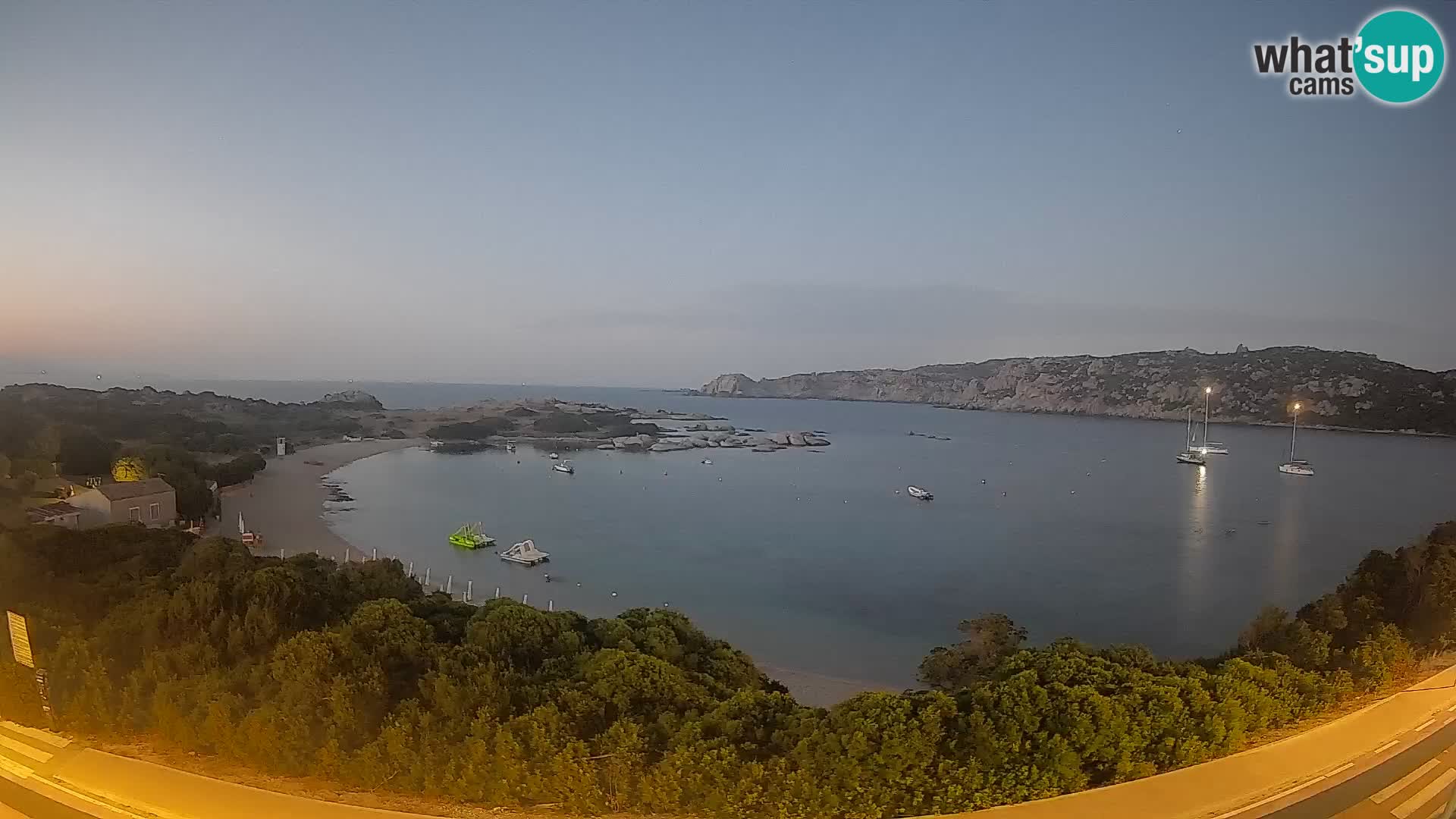 Spletna kamera Rena di Levante – Pogled v živo na Capo Testa