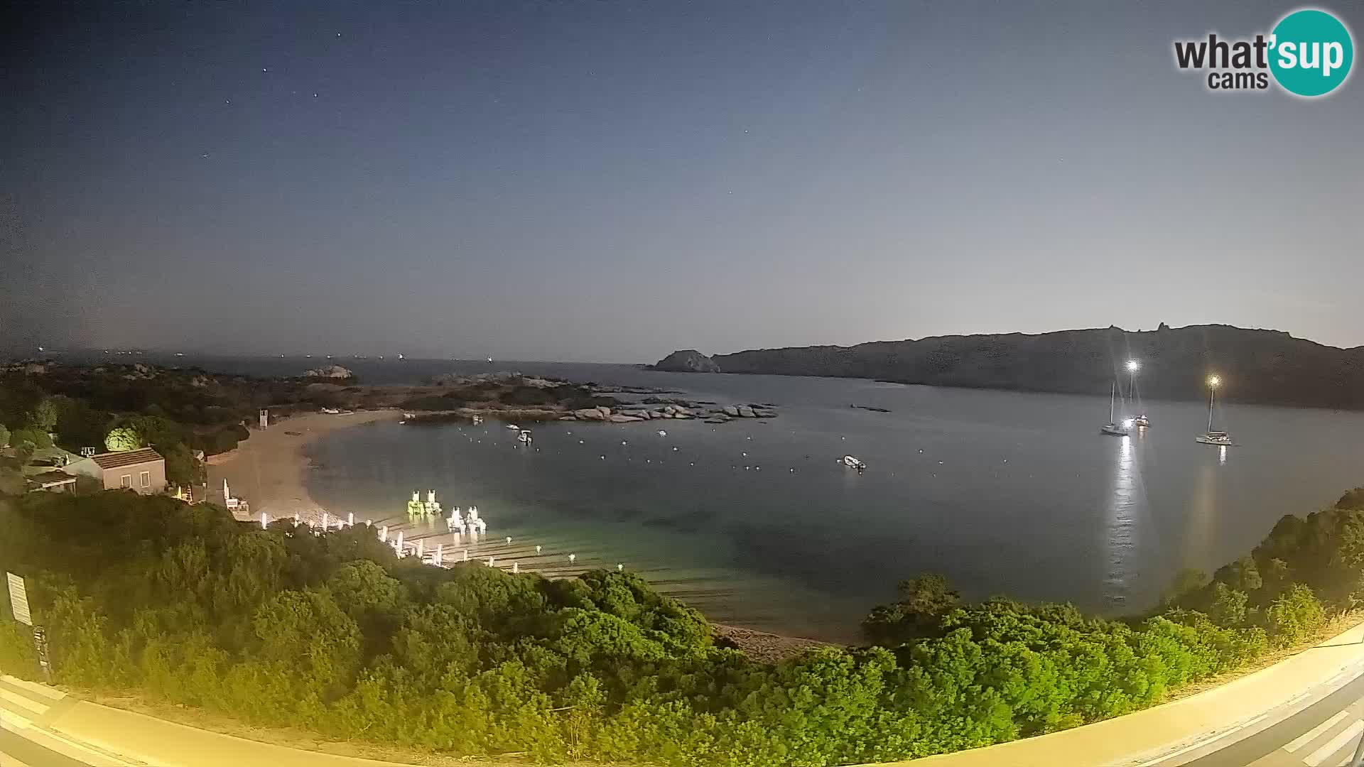 Webcam Rena di Levante – Live View from Capo Testa