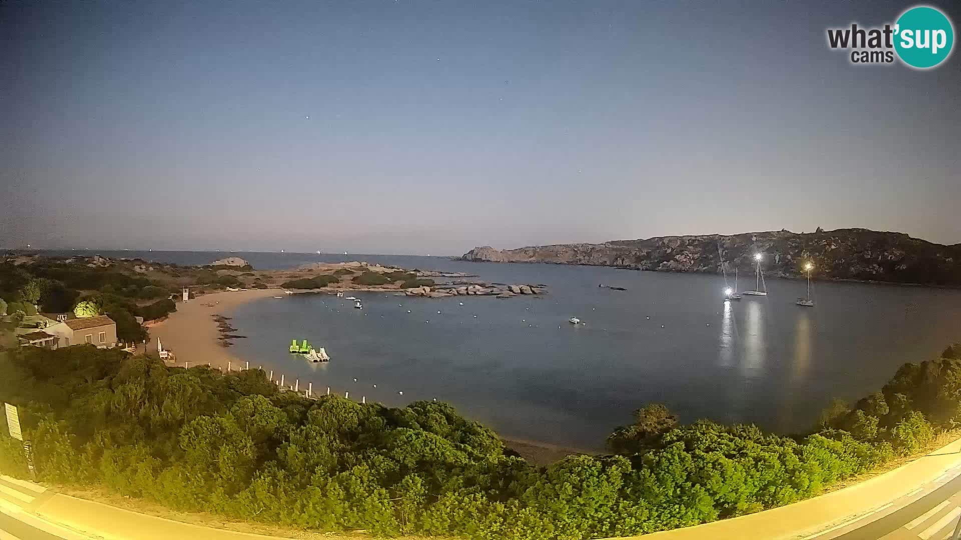 Webcam Rena di Levante – Live View from Capo Testa