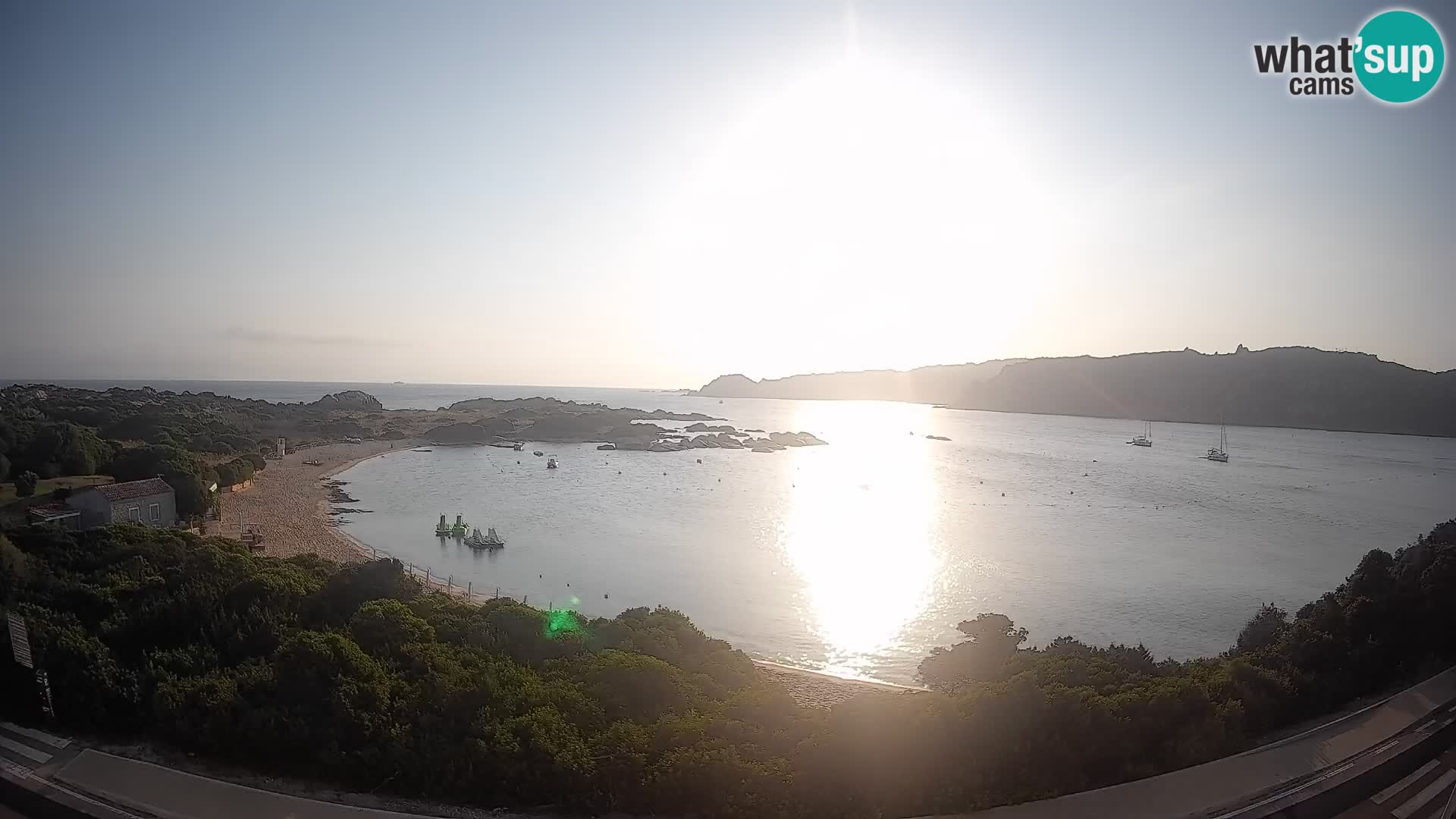 Webcam Rena di Levante – Live View from Capo Testa