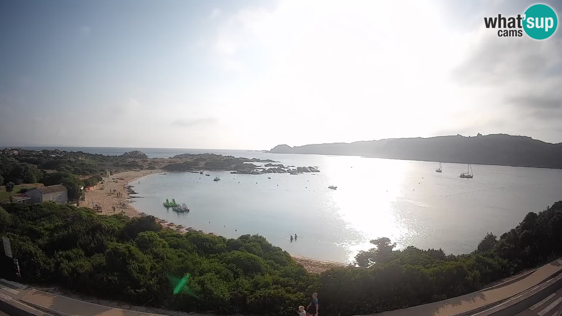 Webcam Rena di Levante – Live View from Capo Testa