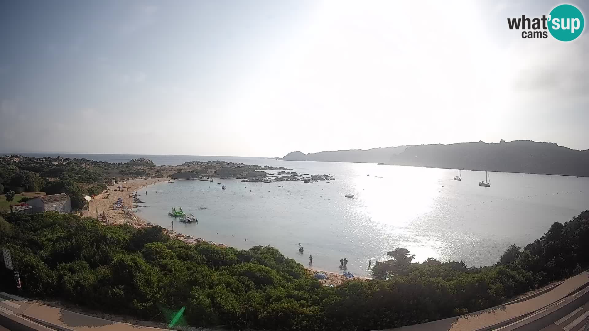 Webcam Rena di Levante – Live View from Capo Testa