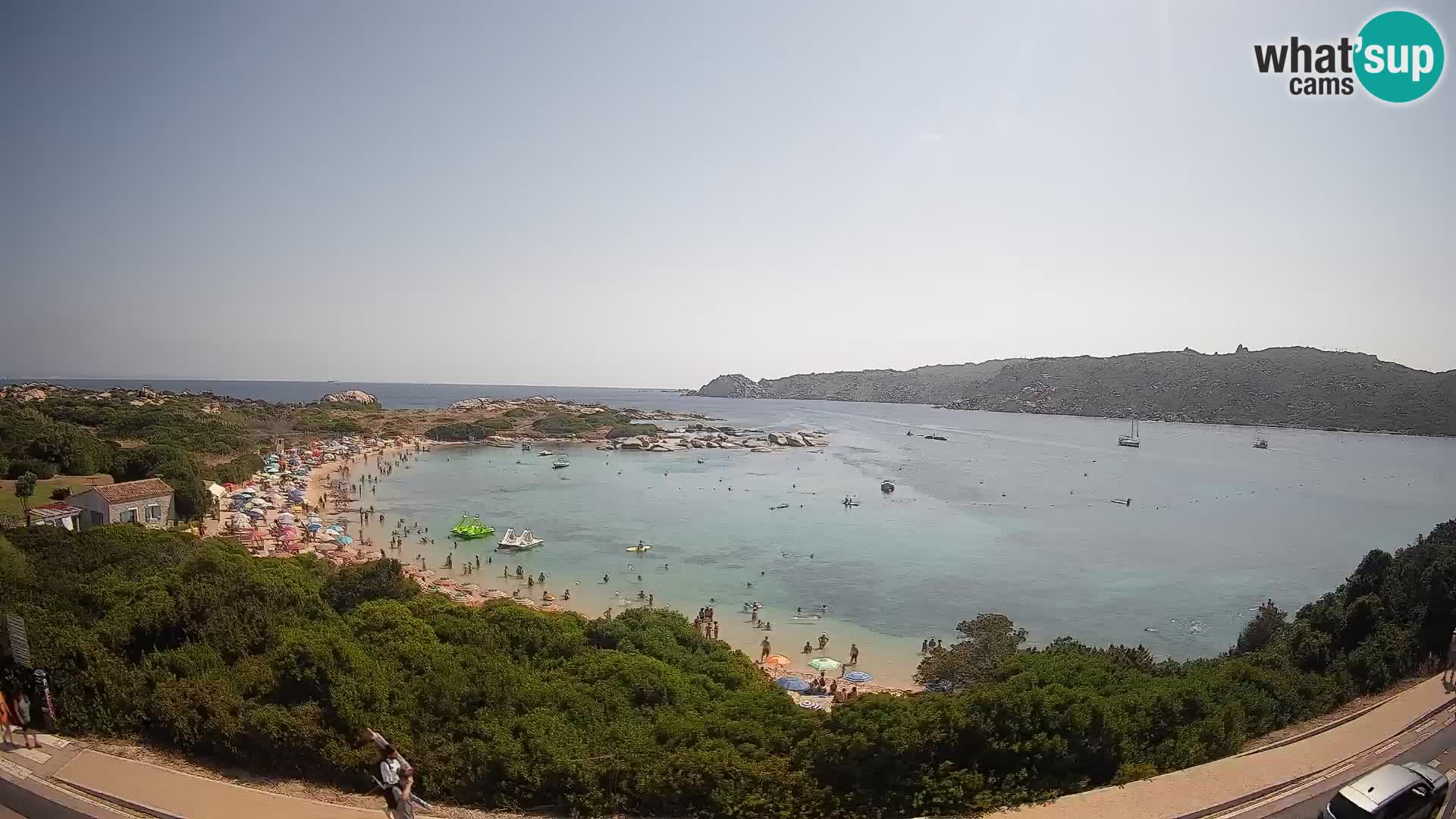 Spletna kamera Rena di Levante – Pogled v živo na Capo Testa