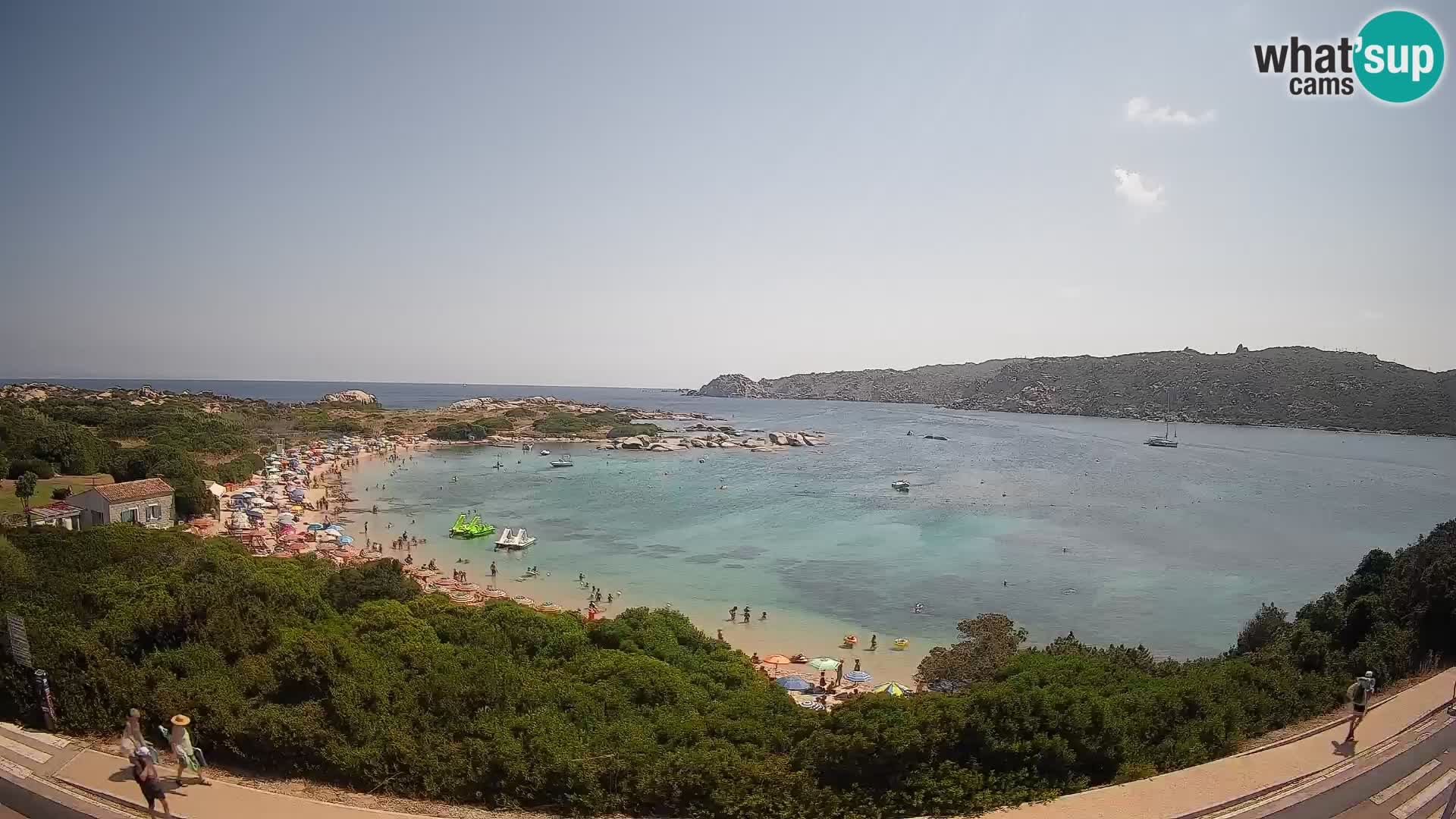 Spletna kamera Rena di Levante – Pogled v živo na Capo Testa