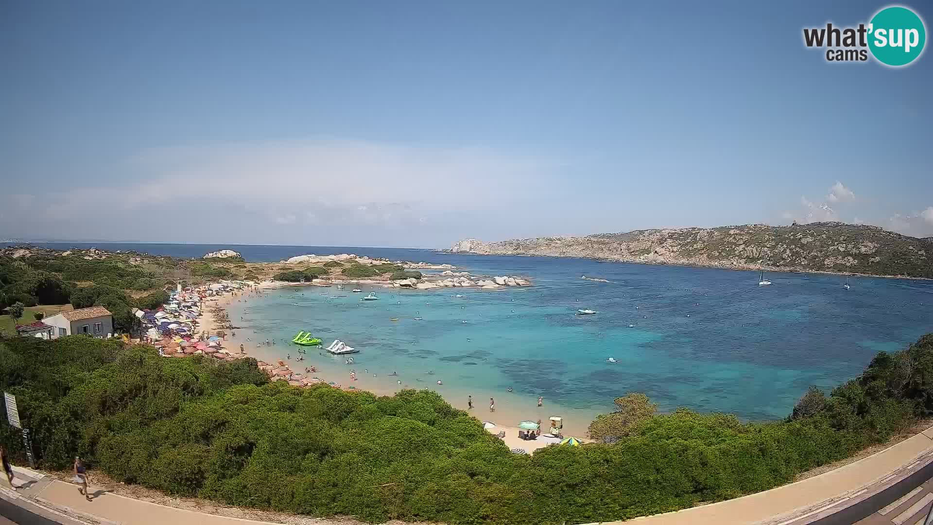 Spletna kamera Rena di Levante – Pogled v živo na Capo Testa