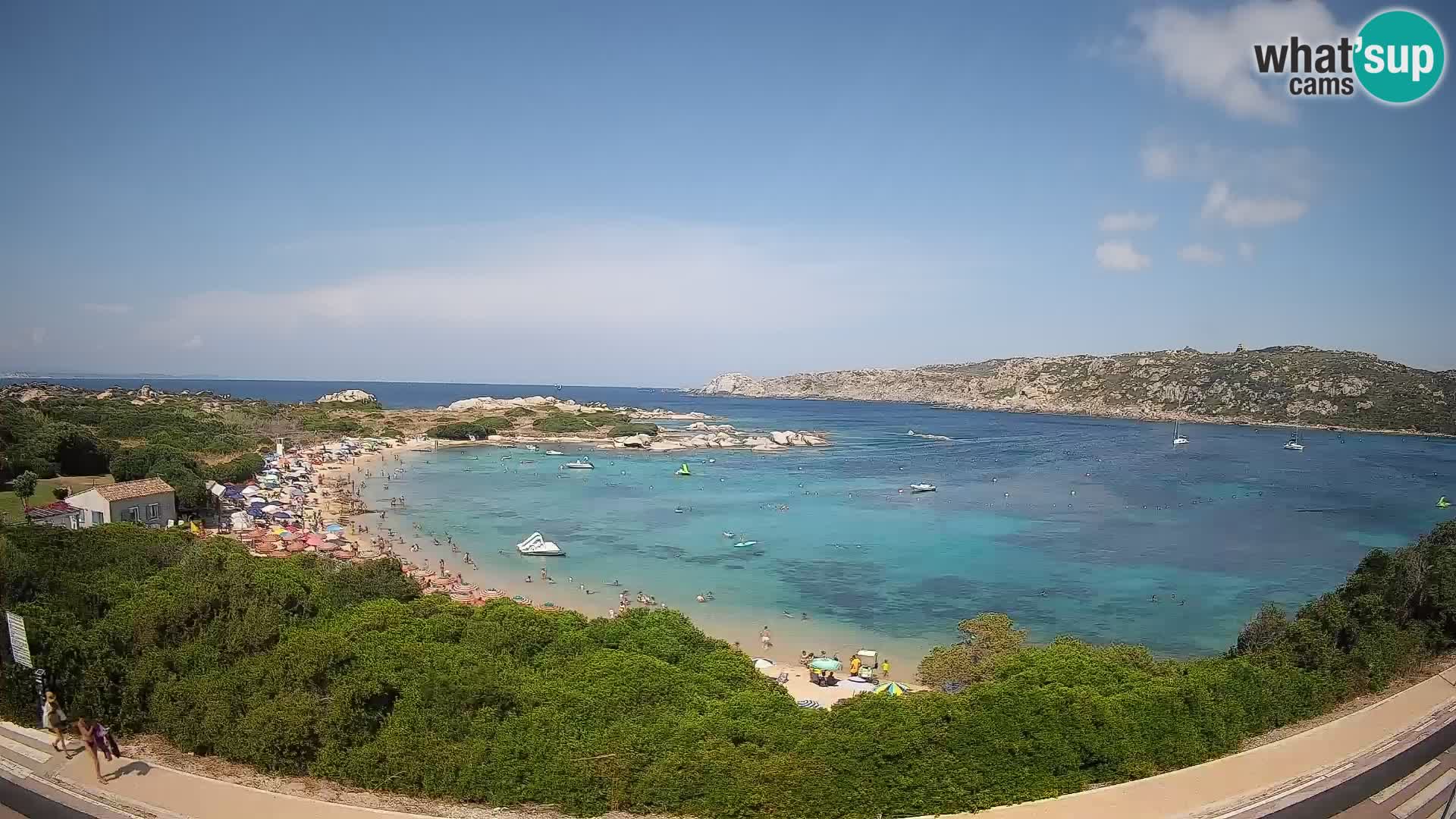 Webcam Rena di Levante – Live View from Capo Testa
