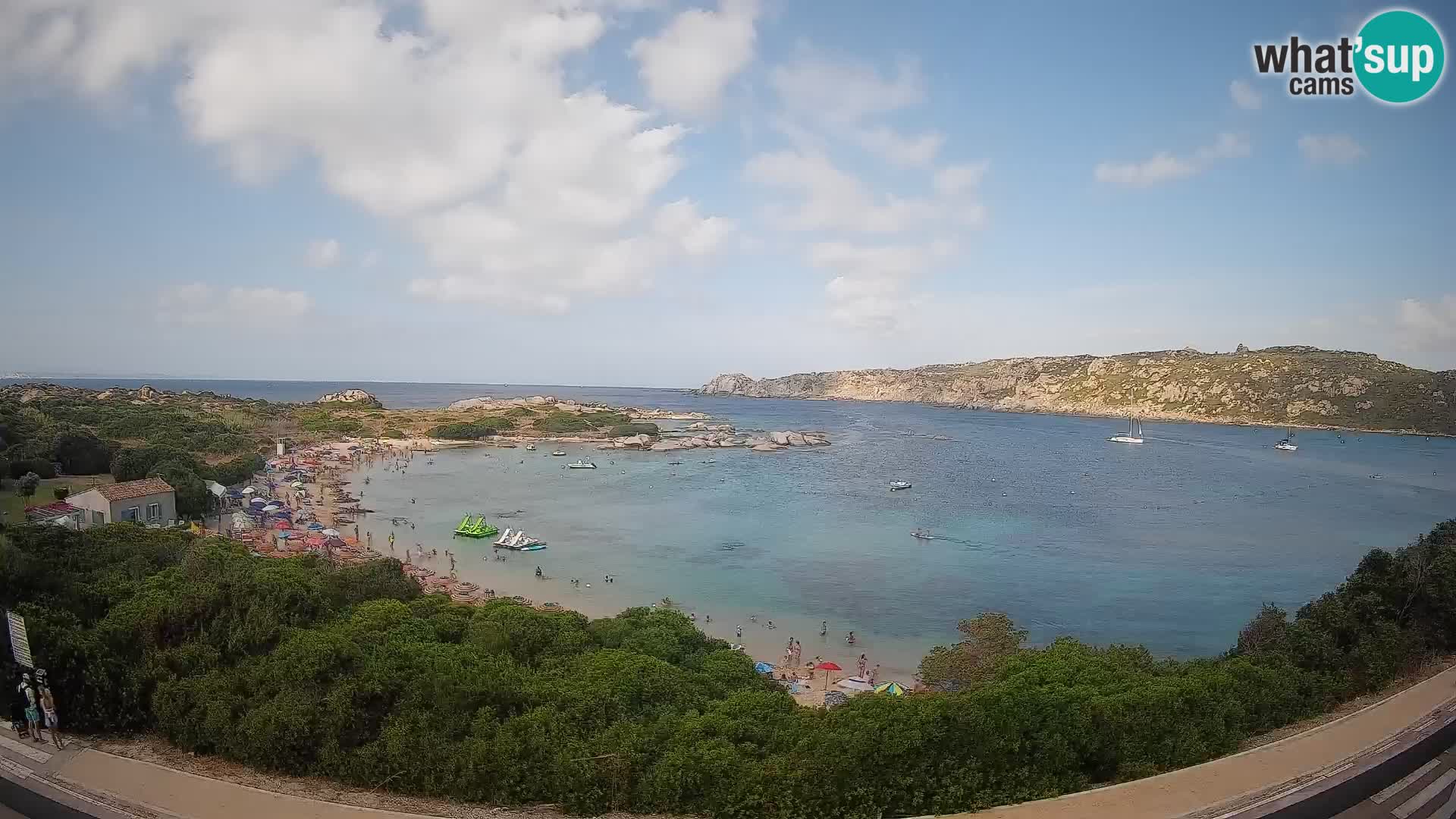 Webcam Rena di Levante – Vue en direct depuis Capo Testa