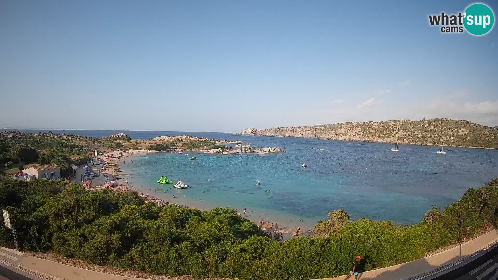Spletna kamera Rena di Levante – Pogled v živo na Capo Testa