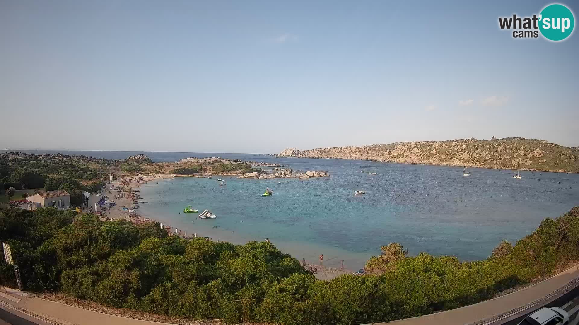 Webcam Rena di Levante – Vista live da Capo Testa