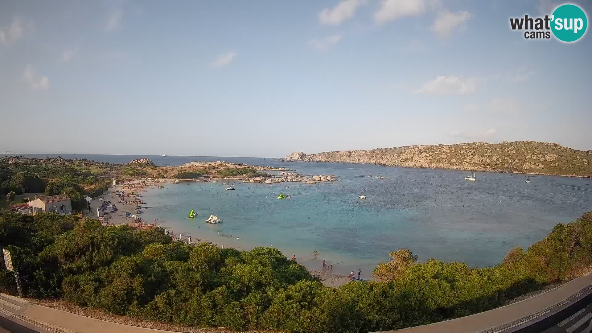 Webcam Rena di Levante – Vue en direct depuis Capo Testa