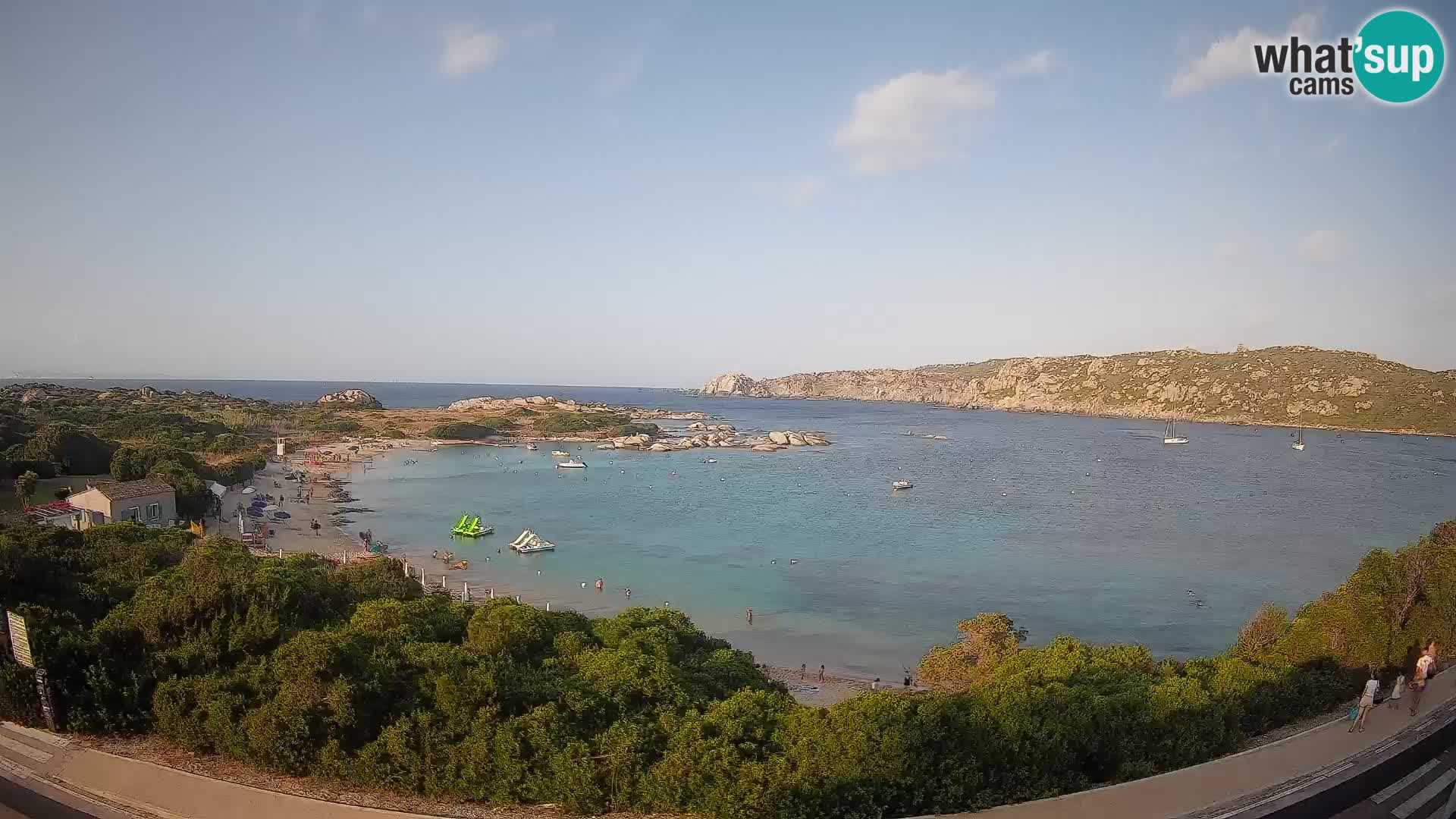 Webcam Rena di Levante – Vue en direct depuis Capo Testa