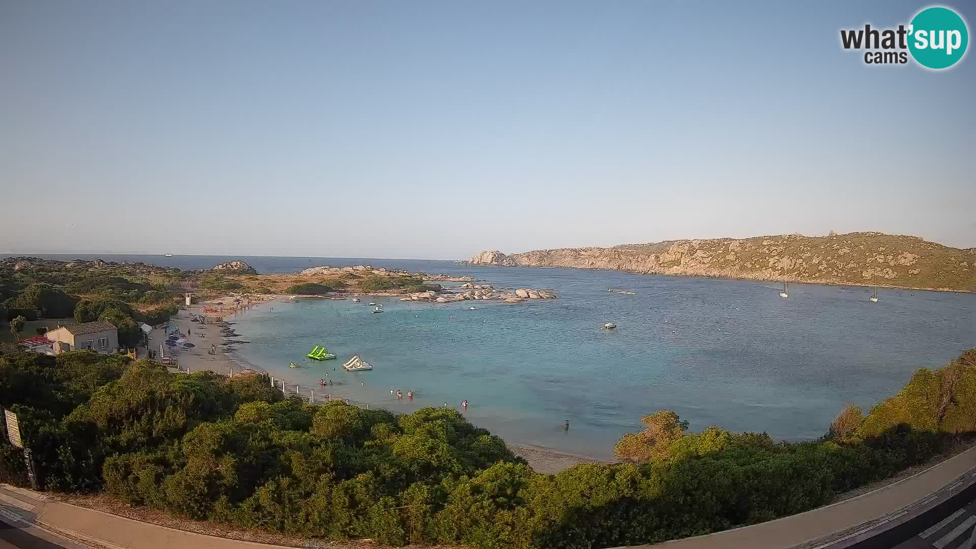 Web kamera Rena di Levante – Pogled uživo s Capo Testa