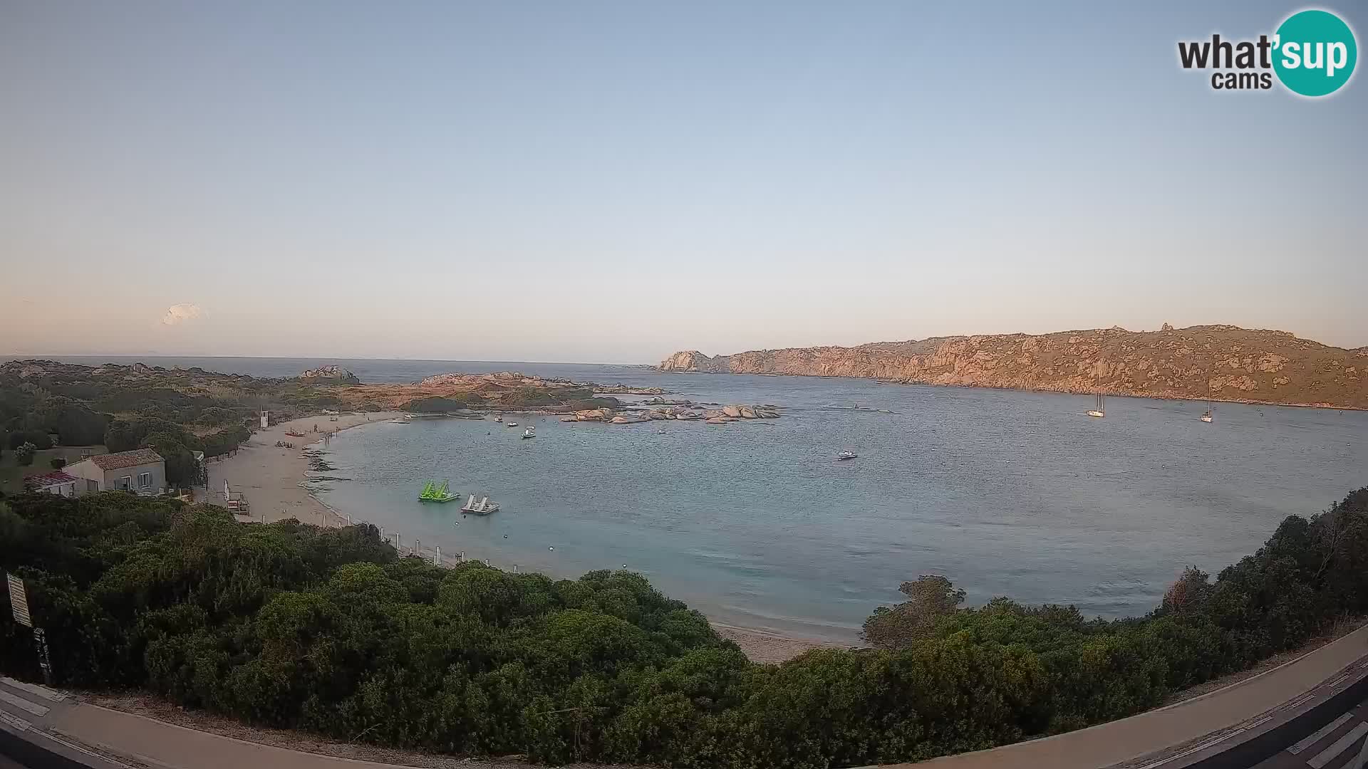 Spletna kamera Rena di Levante – Pogled v živo na Capo Testa