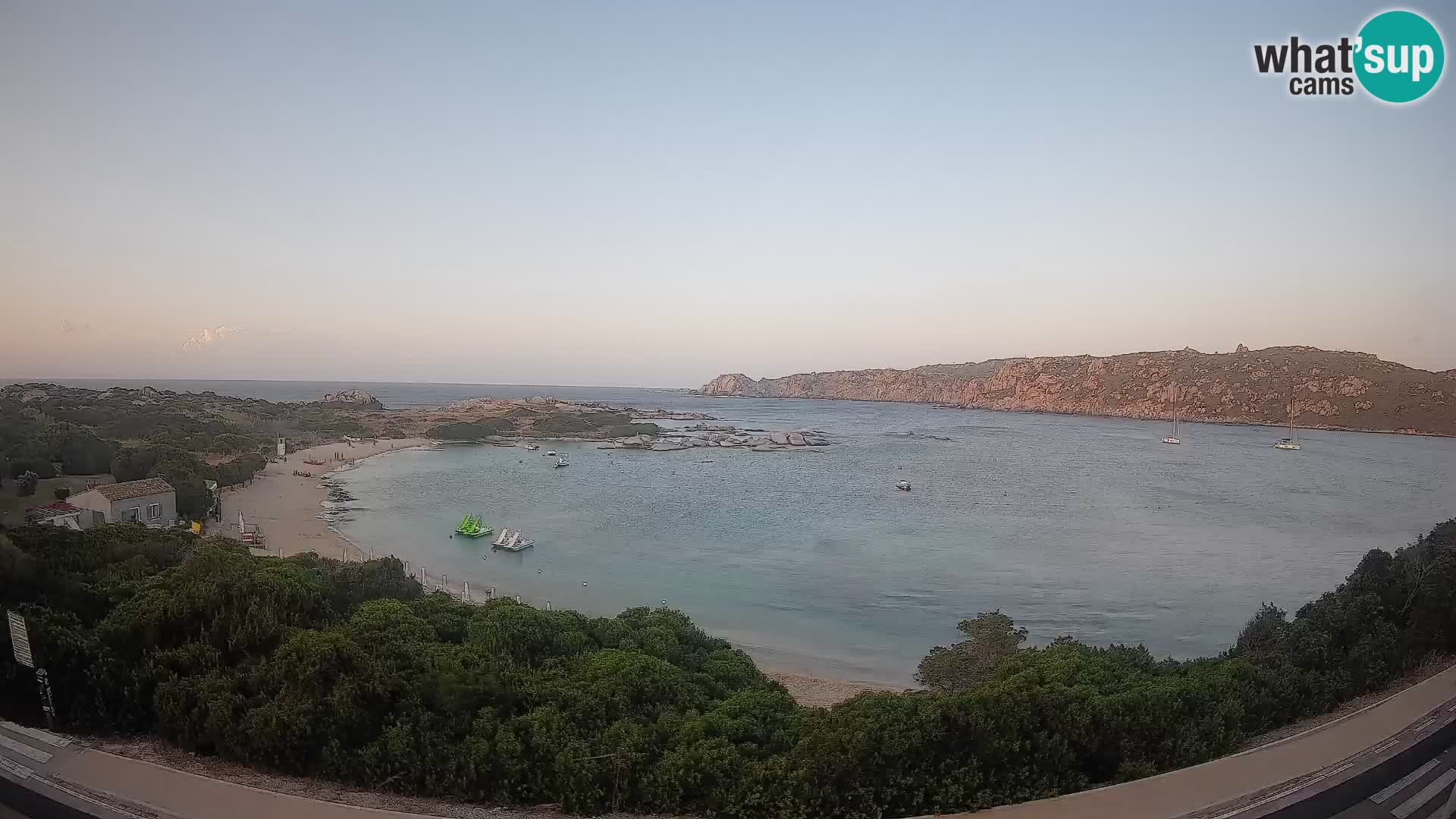 Webcam Rena di Levante – Vista en directo desde Capo Testa