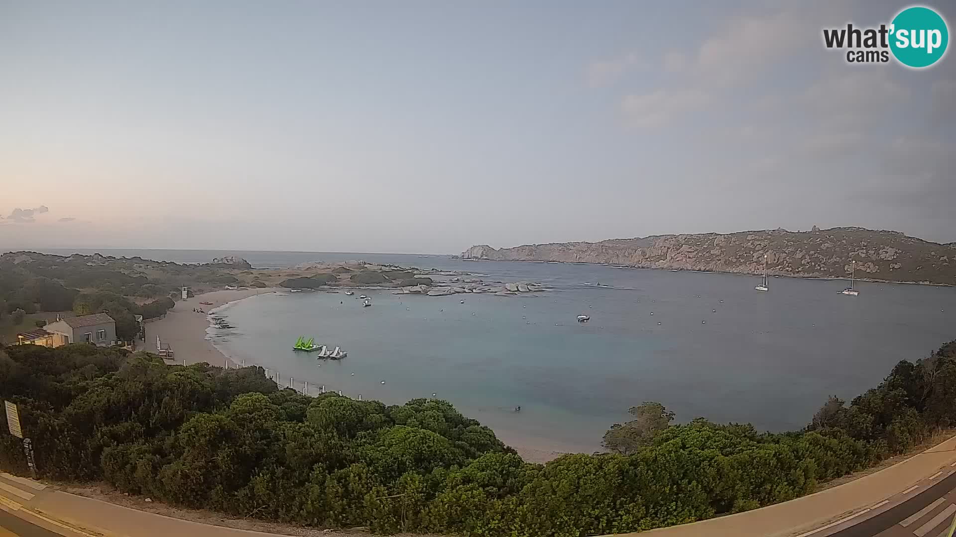 Spletna kamera Rena di Levante – Pogled v živo na Capo Testa