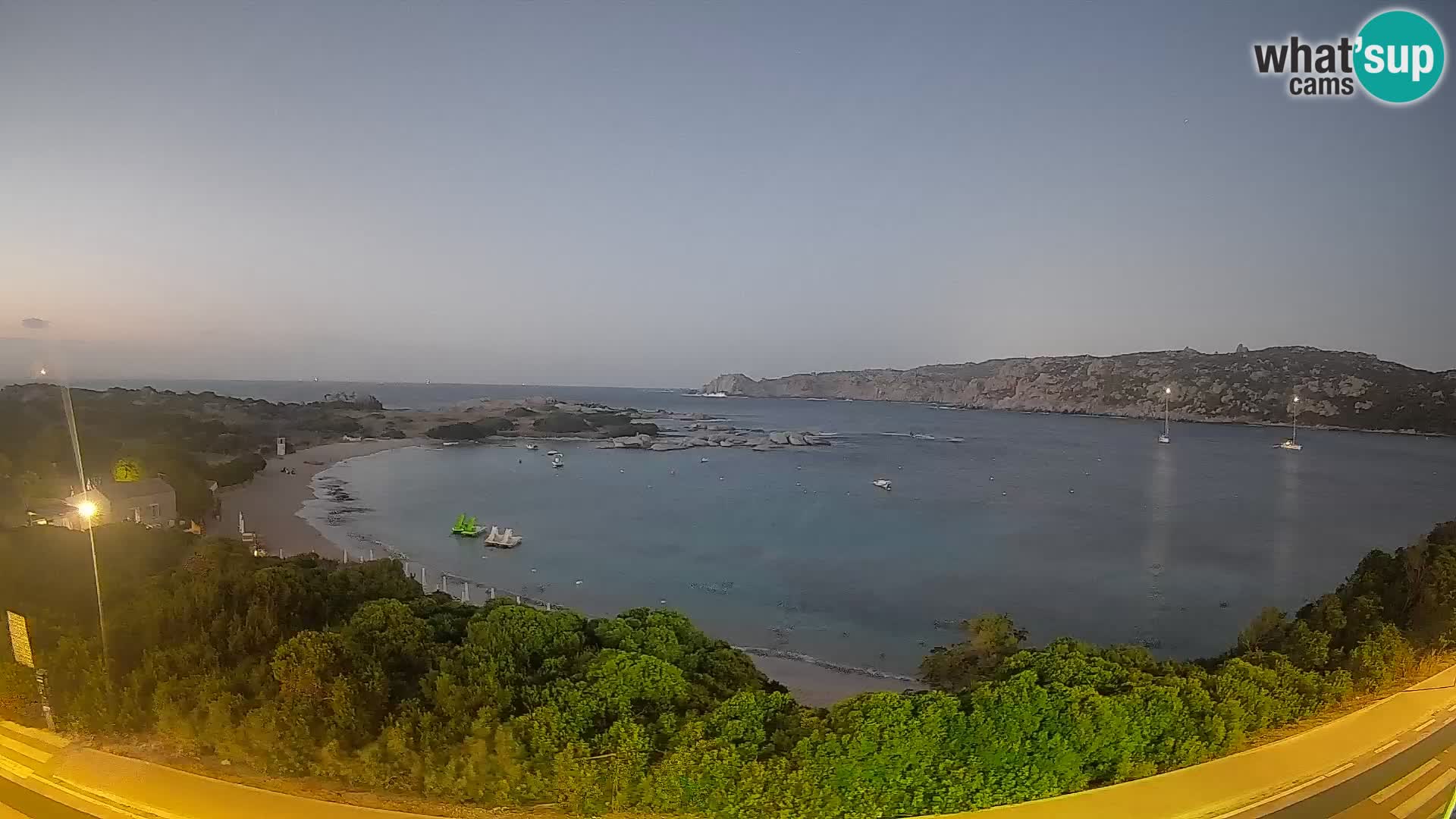 Webcam Rena di Levante – Live View from Capo Testa