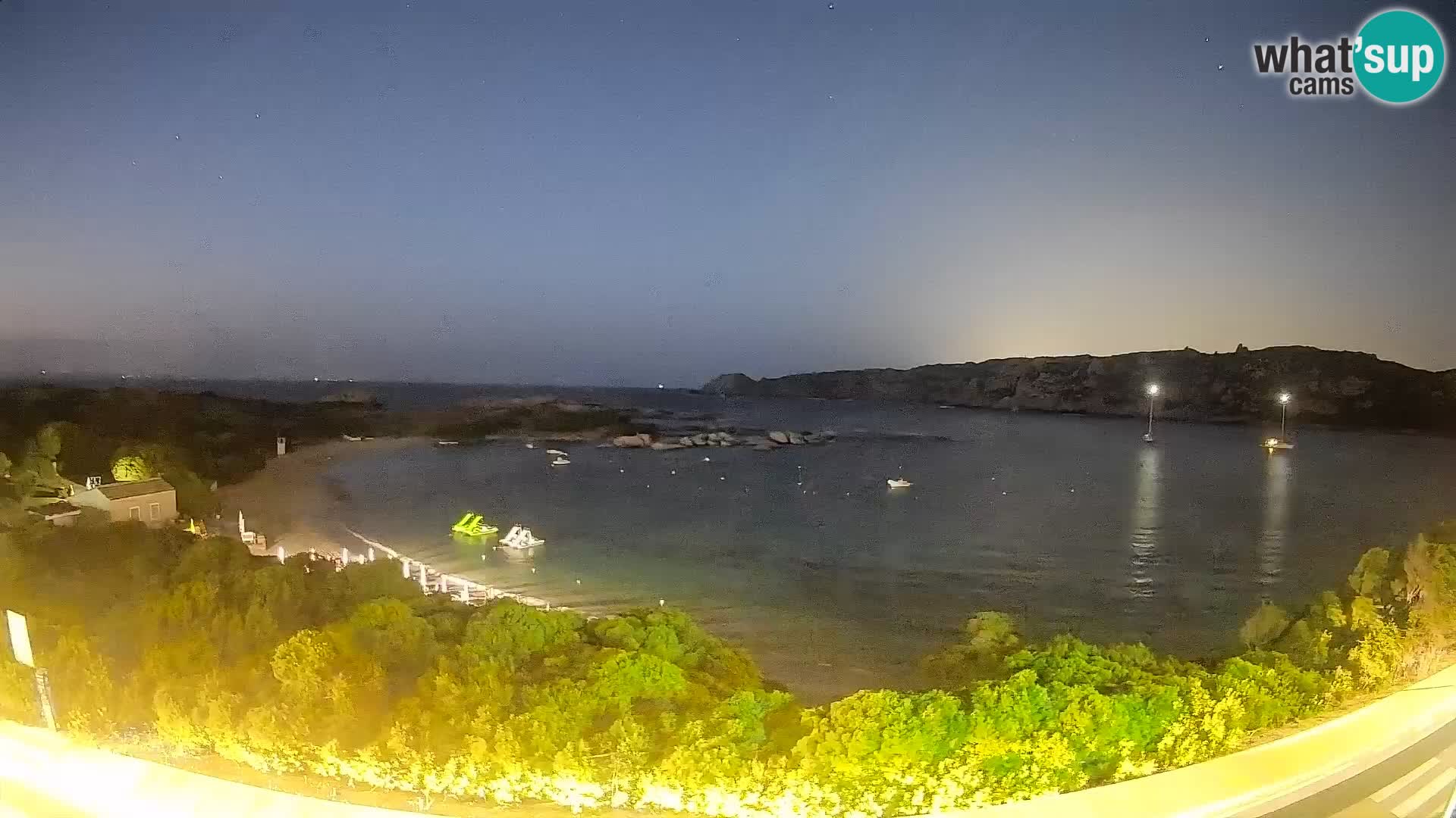Webcam Rena di Levante – Vue en direct depuis Capo Testa