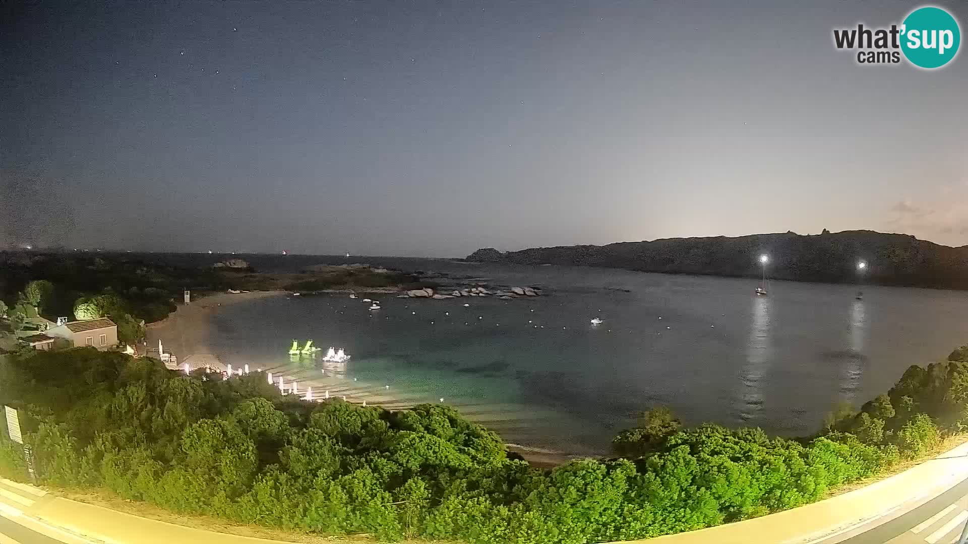 Spletna kamera Rena di Levante – Pogled v živo na Capo Testa