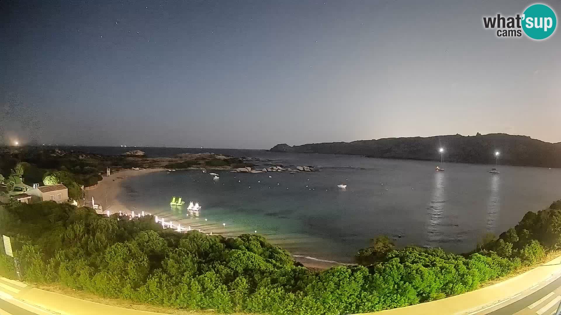 Webcam Rena di Levante – Live View from Capo Testa