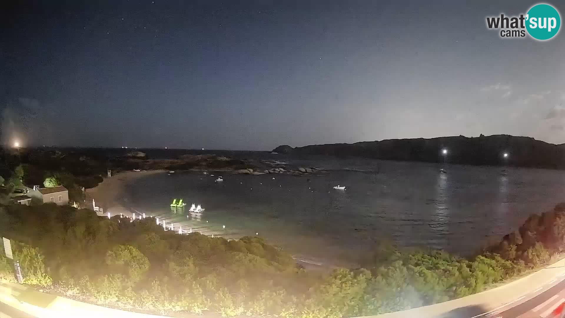 Web kamera Rena di Levante – Pogled uživo s Capo Testa