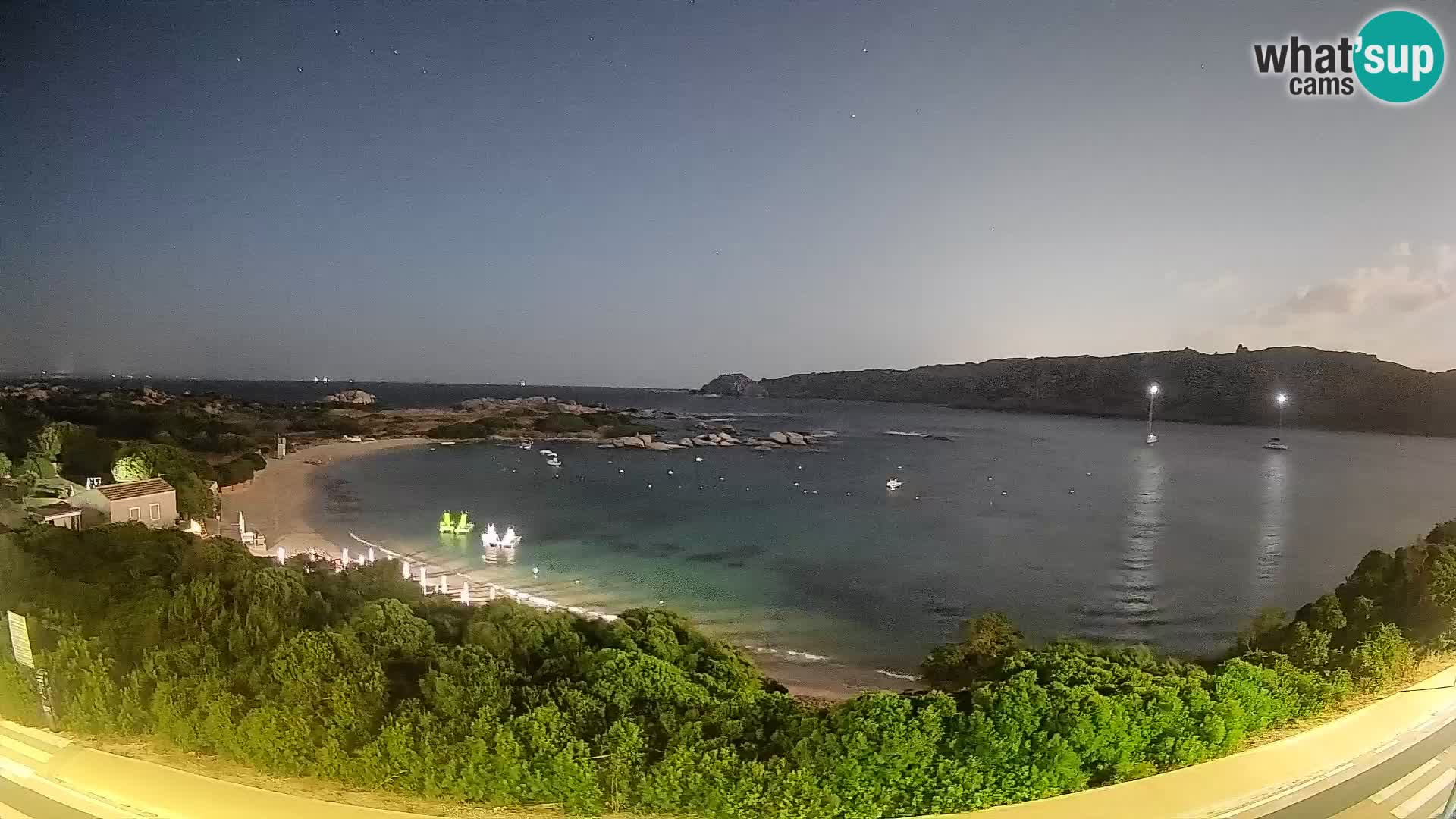 Webcam Rena di Levante – Live View from Capo Testa