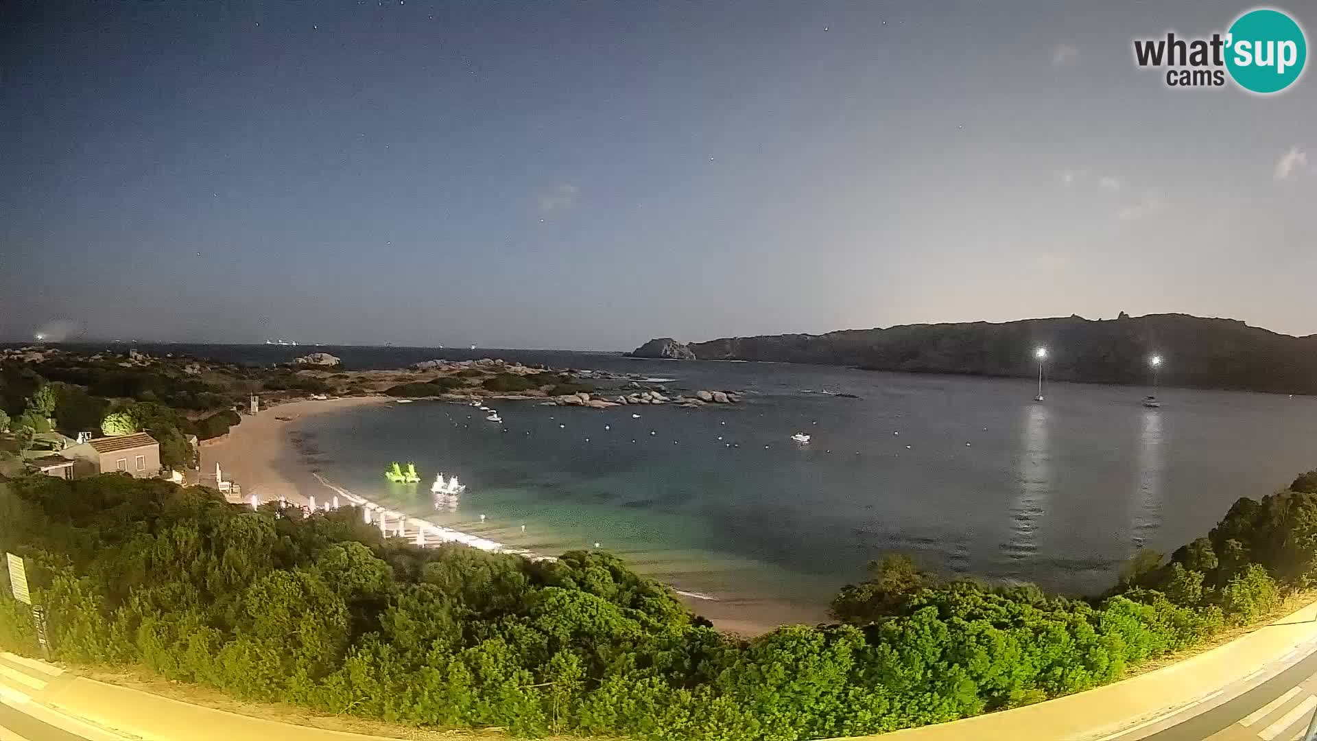 Webcam Rena di Levante – Live View from Capo Testa