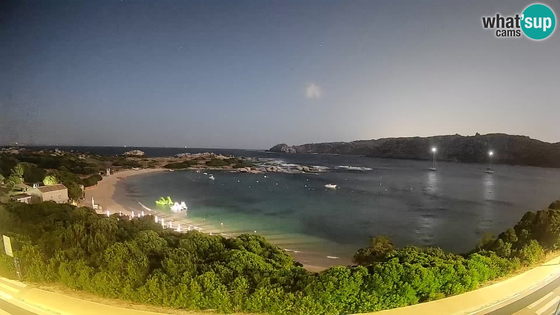 Webcam Rena di Levante – Live View from Capo Testa