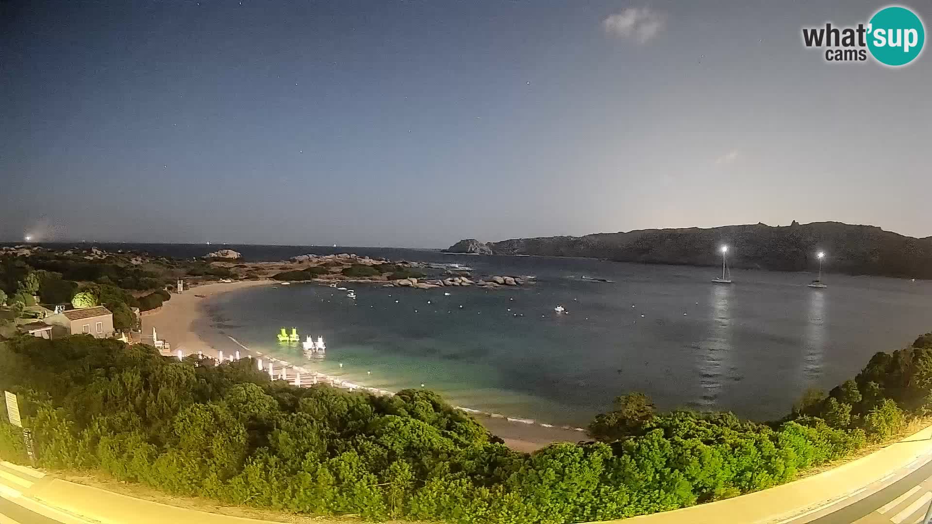 Webcam Rena di Levante – Live View from Capo Testa